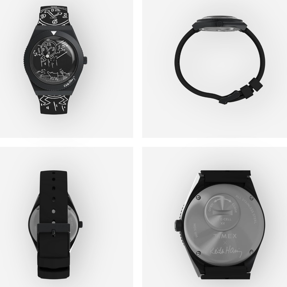 Q Timex x Keith Haring Watch. NWOT. Still in Box. GREAT FATHER'S DAY GIFT - Picture 9 of 13